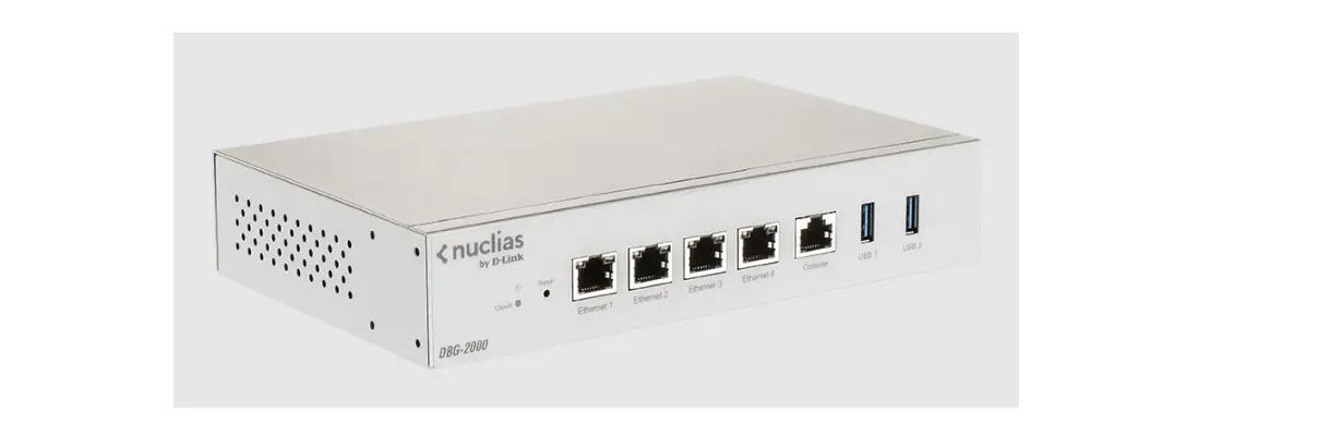 Nuclias Cloud Dbg-2000 Sd-wan Security Gateway Instruction Manual Nuclias Cloud Dbg-2000 Sd-wan Security Gateway Instruction Manual