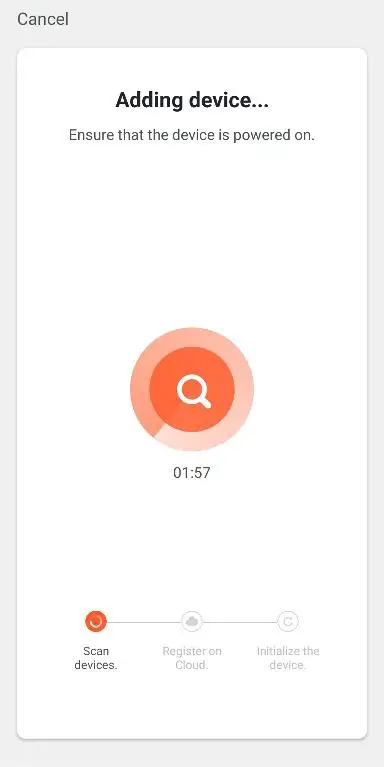 SIDELINE Elite Series WiFi - network and the TuyaSmart