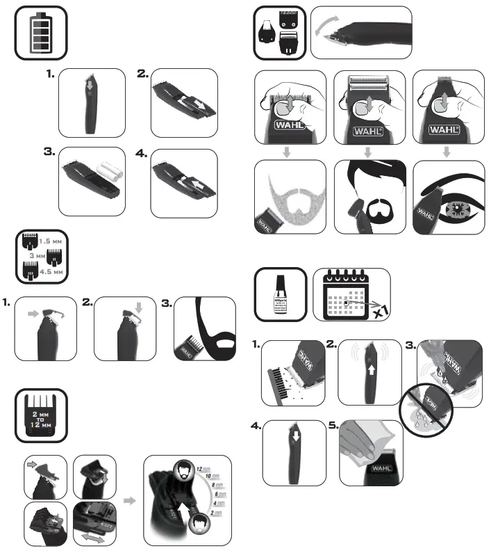 WAHL 5537C Grooming Kit - FIG 3