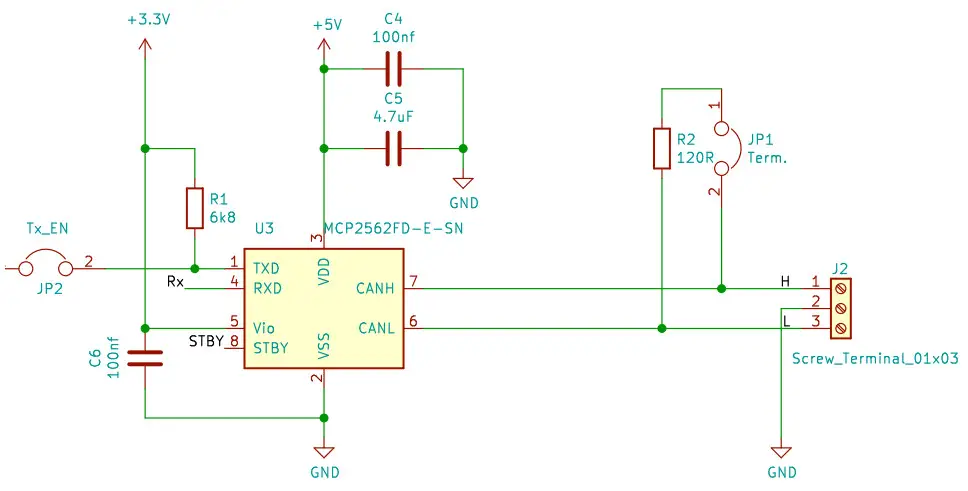 CANIS CANPico Hardware -CAN physical layer