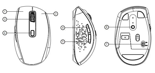 niceboy M30 BT Office Mouse - 1