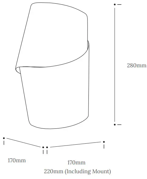 Tom Raffield Neap Wall Light -