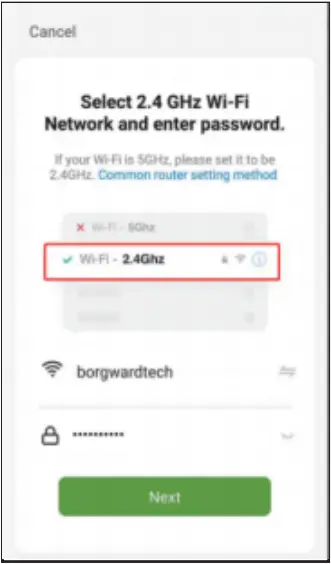 TTP106W - Pair the water pump 3