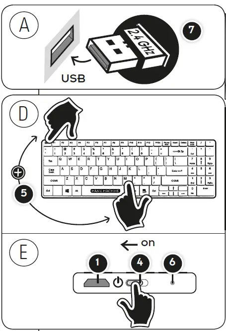 MAN -MACHINE-Its-Cool-Flat-Wirele---Keyboard-FIG-1