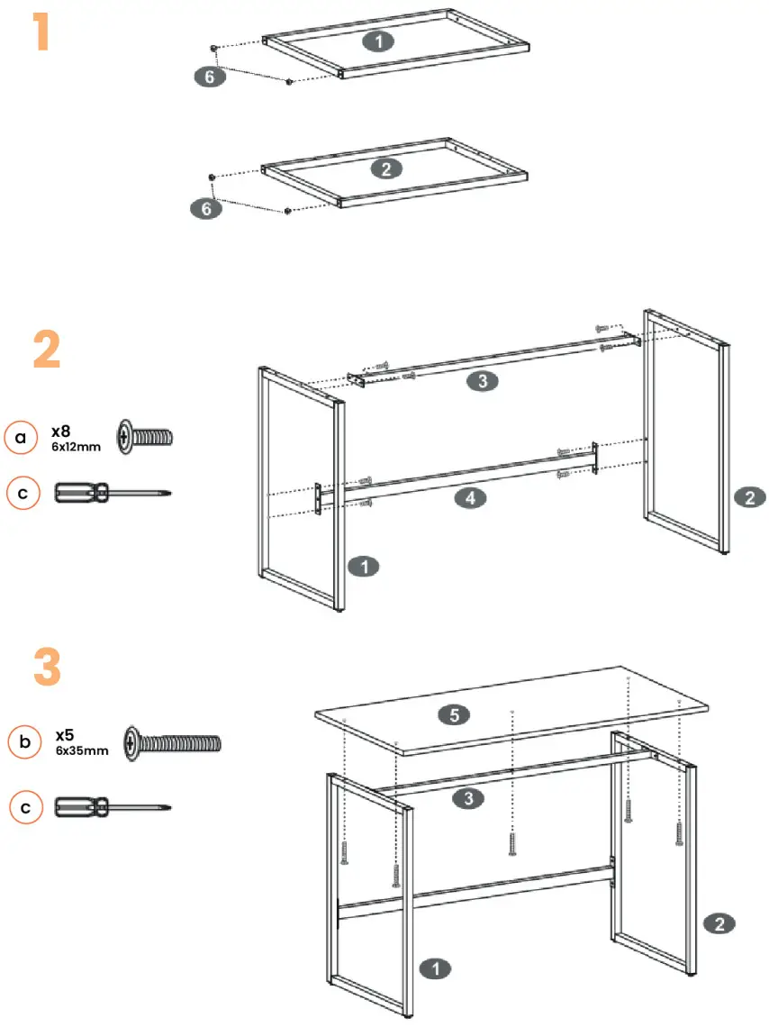 MCHAUS SESHAT Seshat Desk Black - Figure 2