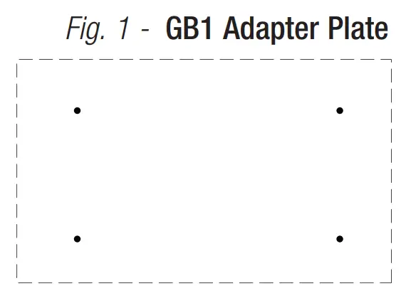 Altronix GB1 Genetec Cloud Link Adapter Plate-
