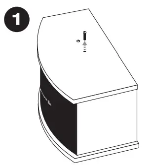 ROCKVILLE Karaoke Speakers with Wall Brackets - wall 1