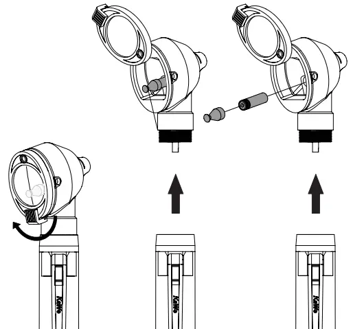 kaWe 141323 Eurolight Otoscope - PICCOLIGHT C