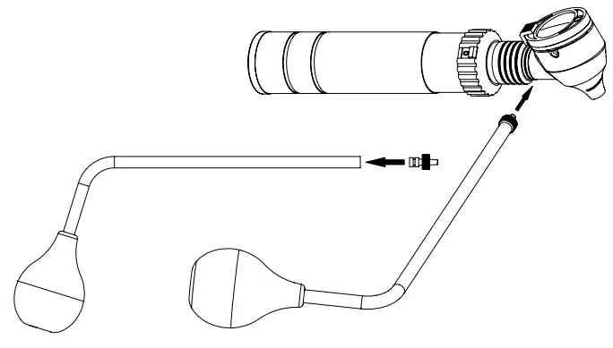 kaWe 141323 Eurolight Otoscope - pneumatic tests