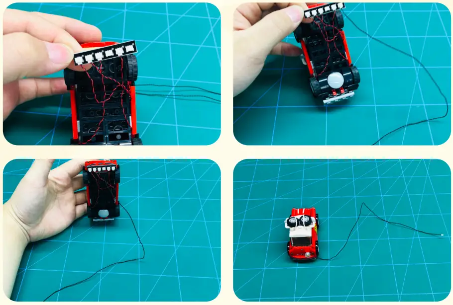 GAME OF BRICKS 75894 Light Kit for 1967 Mini Cooper S Rally and 2018 MINI John Cooper Works Buggy - Step8