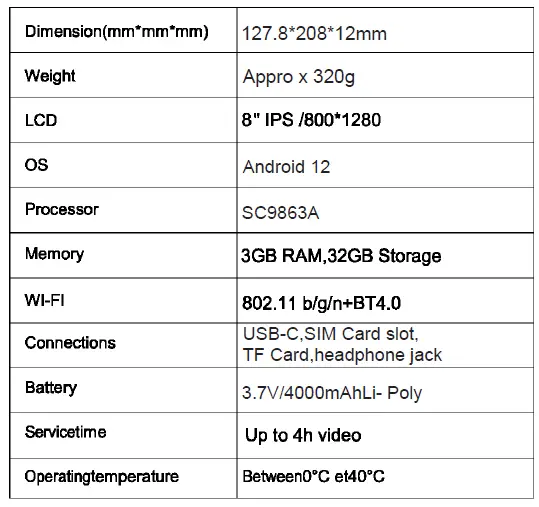 azpen-G800-8Inch-Android-12-Tablet-User-Manual-FIG-16
