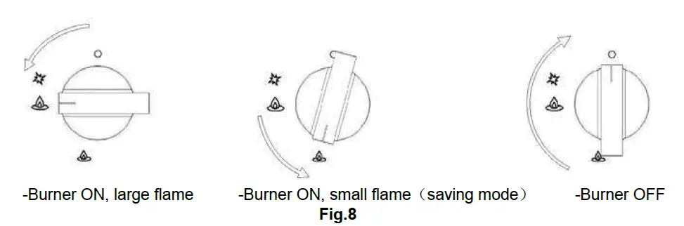 DRIJA Toscana 60 GAS Built In Stove-14