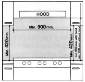 DRIJA Toscana 60 GAS Built In Stove-7