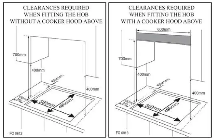 DRIJA Toscana 60 GAS Built In Stove-8