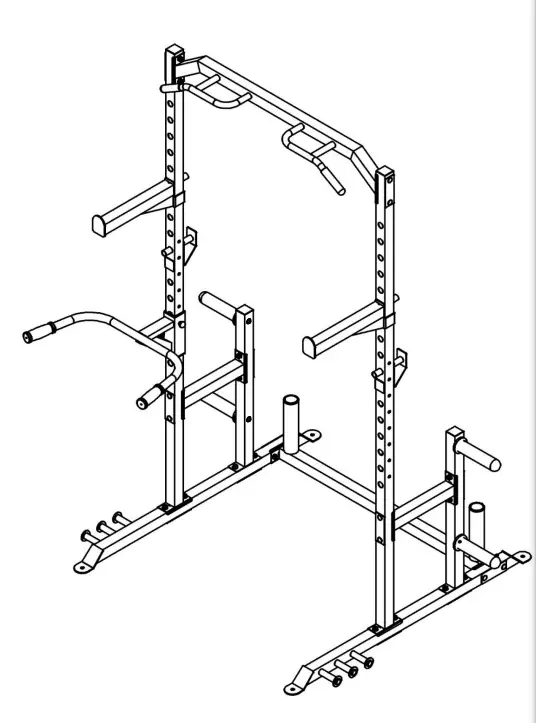 CORTEX PR-2 Barbell Half Rack -