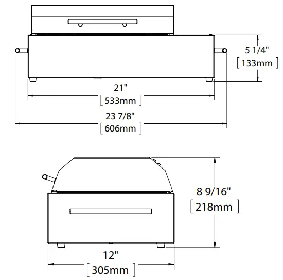 KENYON 145775 48vdc Single Zone Grill with Intelliken Touch - Fig 4
