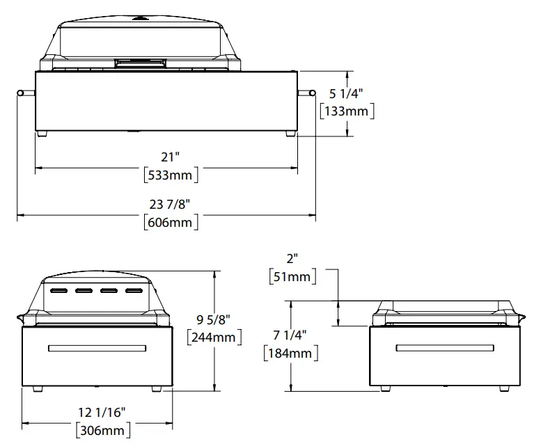 KENYON 145775 48vdc Single Zone Grill with Intelliken Touch - Fig 6