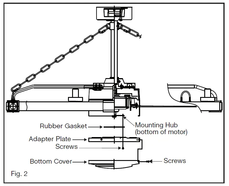 HINKLEY 902928 36 Inch SAWYER Indoor and Outdoor 12