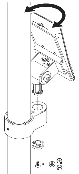 INNOVATIVE MNPA10-P200-P400 Payment Terminal Stand 5