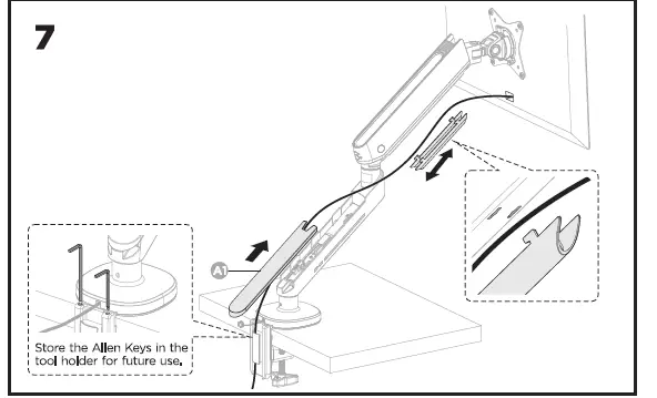 SIIG-04-1350A-Single-Monitor-Arm-Desk-Mount-with-Gaming-RGB-Lighting-07