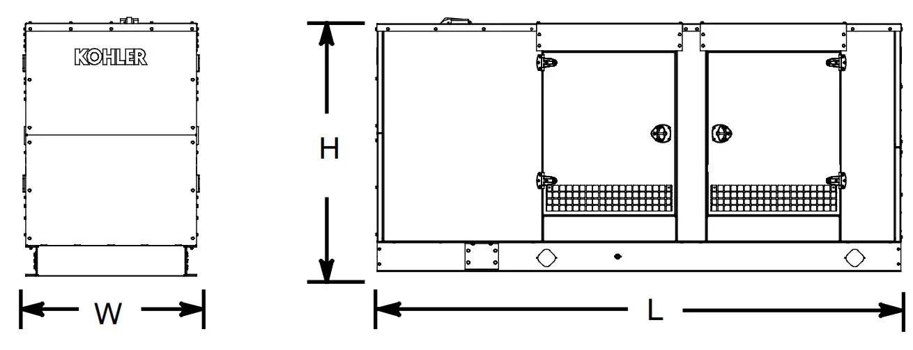 KOHLER KG100R Emergency Standby Power Generator - Fig 4