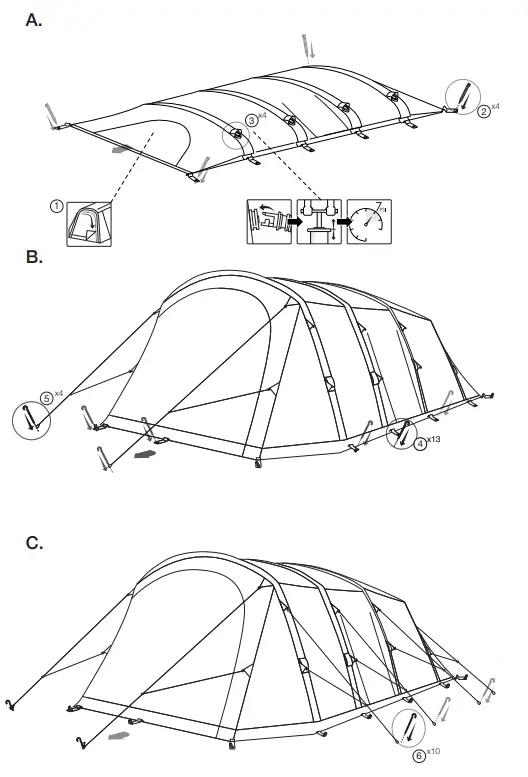 LISMORE-Air-450-Airbeam-Tent-FIG-1