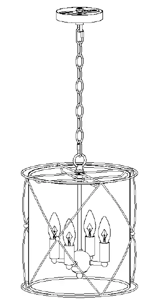 Uolfin-5069564-3-Light-Dark-Gold-with-Fabric-fig-1