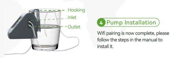 FIG 4 Connect Wi-Fi Water Pump
