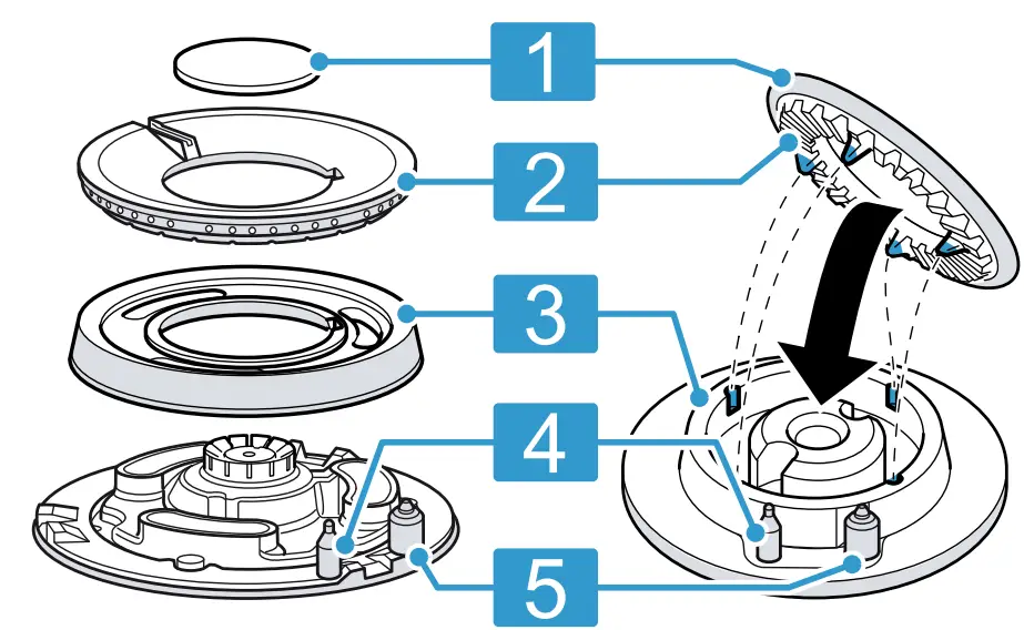 BOSCH PRP6A6D70 Built-in Gas Hob - fig 7