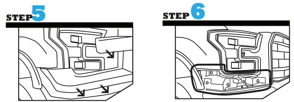 OPT7 2015 2017 FORD F-150 RGBW Bluetooth Headlights - Fig4
