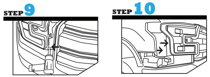 OPT7 2015 2017 FORD F-150 RGBW Bluetooth Headlights - Fig6