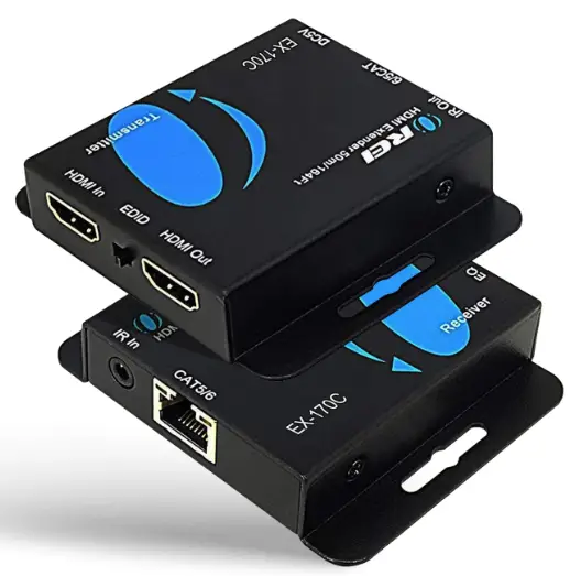 OREI EX-170C HDMI Extender Over Cat6-7 Ethernet LAN Cable