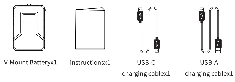 ZGCINE ZG V99 V Mount Battery-fig6