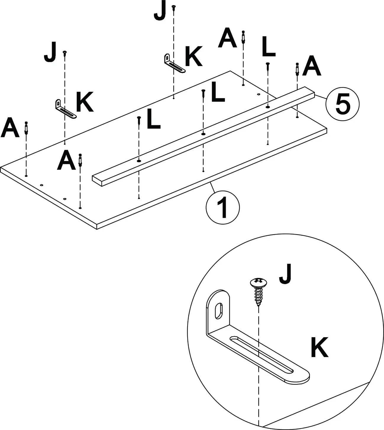SHANGRI LA SLHAMPTCDWA SLHAMPTCDBA Hampton Chest of Drawers - ASSEMBLY 10