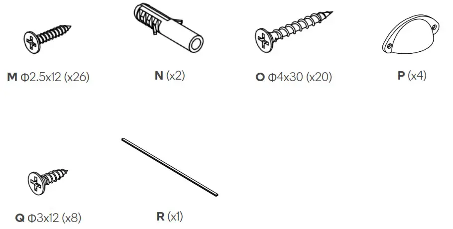 SHANGRI LA SLHAMPTCDWA SLHAMPTCDBA Hampton Chest of Drawers - Hardware 2