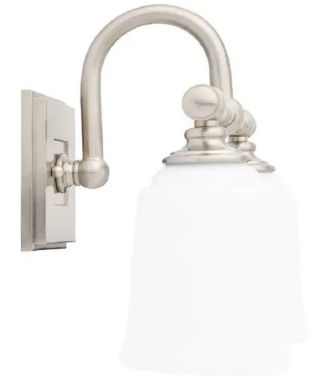 Signature Hardware 427954 Antonia 13.25-in 2-Light Bronze Traditional Vanity Light