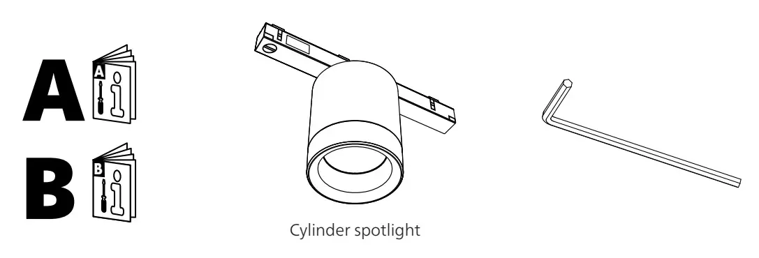 Cylinder Spotlight
