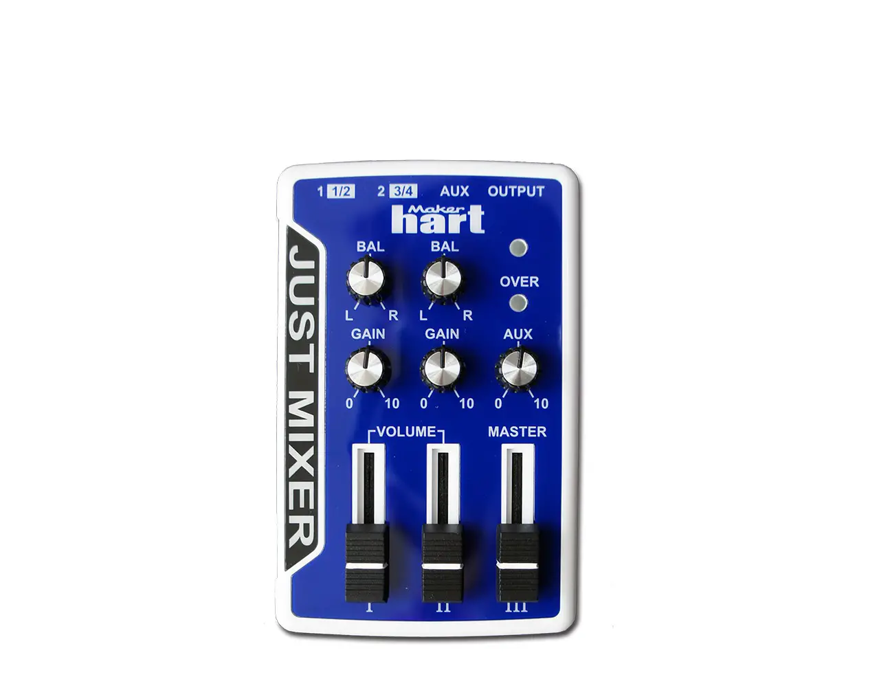 American Recorder Audio Mixer Maker Hart 3 Stereo/ 5 Mono Channel Mixer Owner's Manual