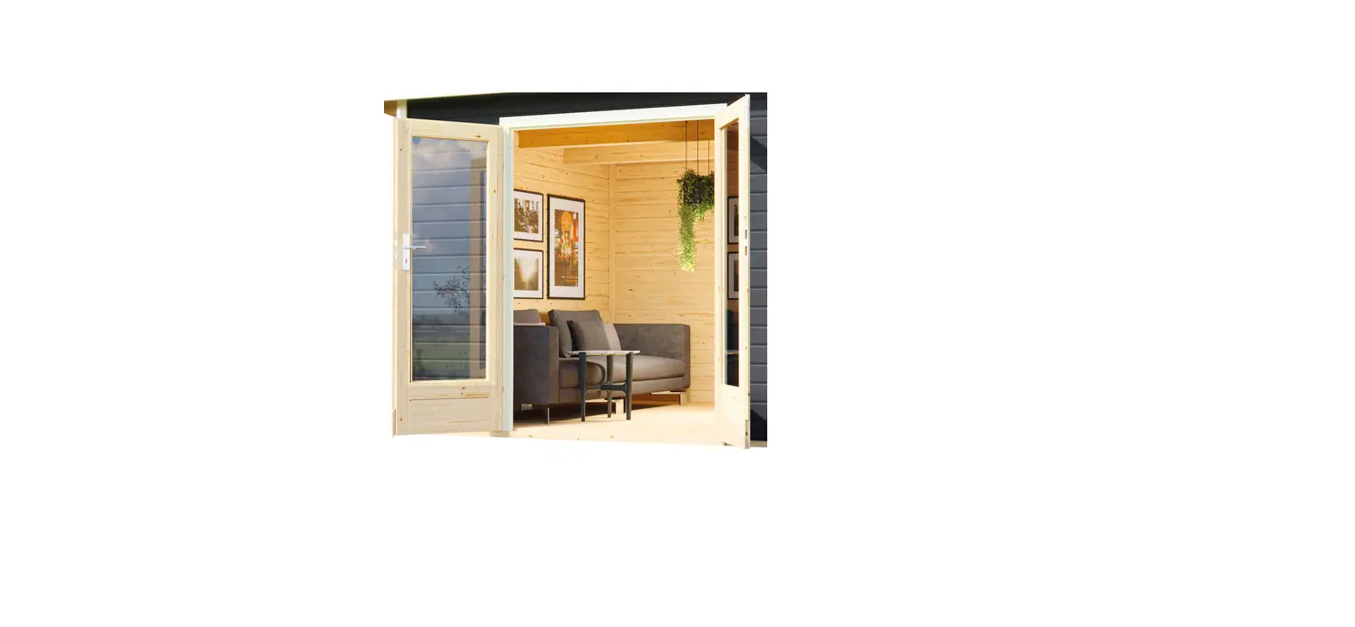 Hornbach 41961 Sauna House Karibu Sainburga 3 Set Instruction Manual