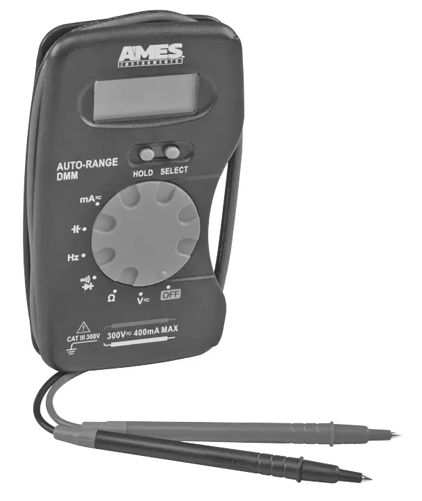 AMES DM300 Pocket Digital Multimeter