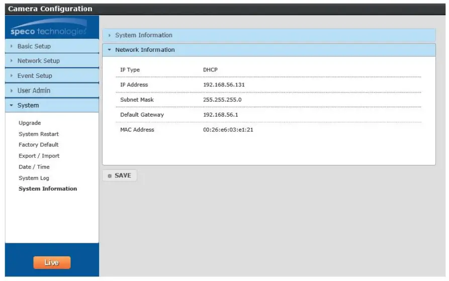 speco technologies O3FDP9 IP Camera - fig 13