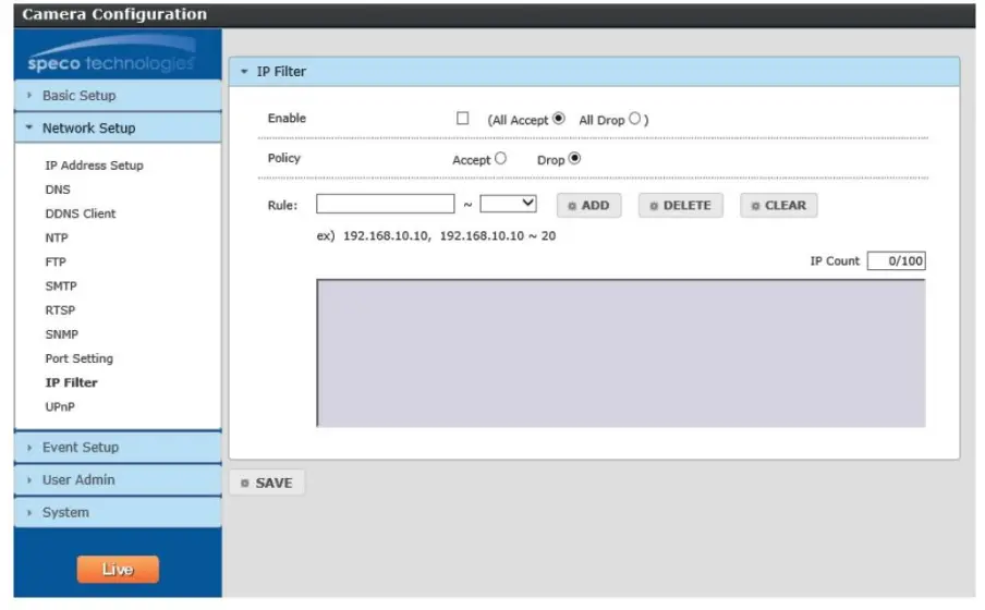 speco technologies O3FDP9 IP Camera - fig 29