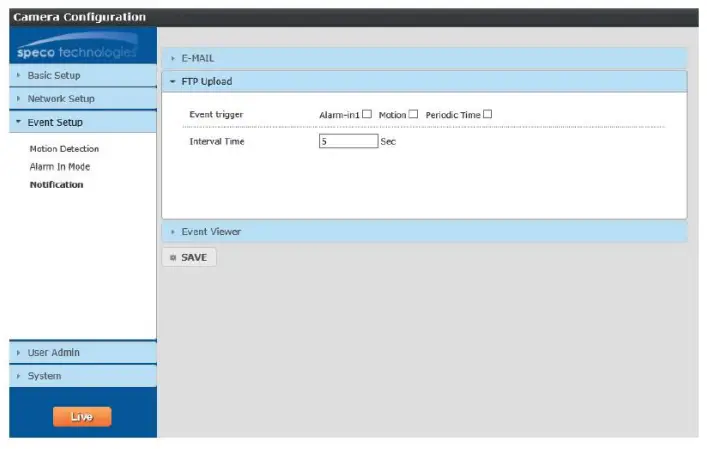 speco technologies O3FDP9 IP Camera - fig 35