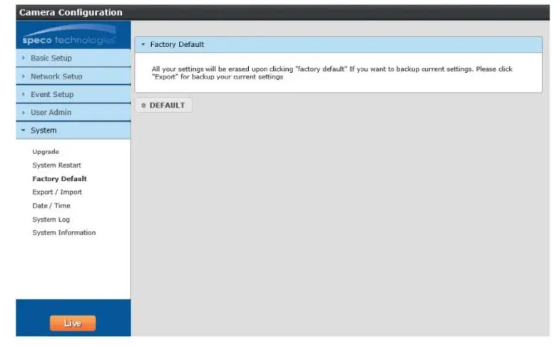 speco technologies O3FDP9 IP Camera - fig 7