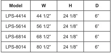 Modern Flames Linear Landscape Pro Slim Electric Fireplace - Fully recessed installation