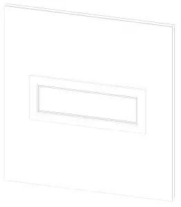 Modern Flames Linear Landscape Pro Slim Electric Fireplace - Mask the exposed fire