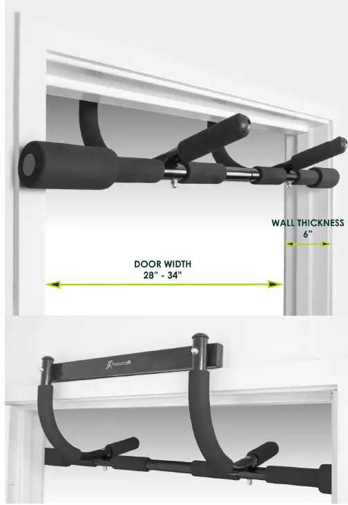 Prosourcefit MULTI-GRIP LITE PULL-UP BAR fig-8