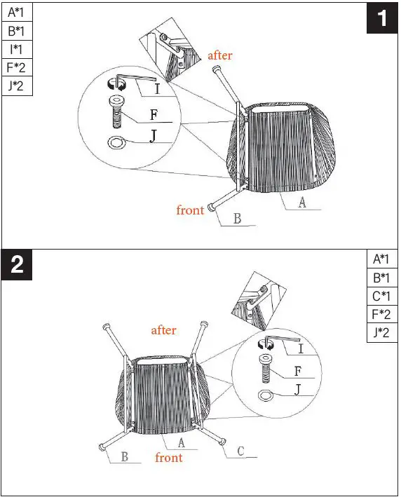 PHI VILLA-PV-431-3-Piece-Patio-Conversation-Set-Handwoven-Rattan-Wicker-Chairs-fig- (3)