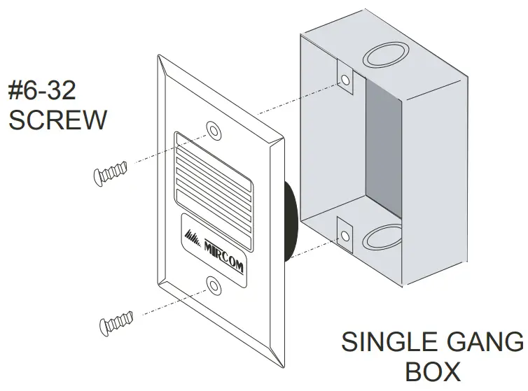 Mircom M H -2 5 R Mini Horn Remote Signaling Device - fig 2