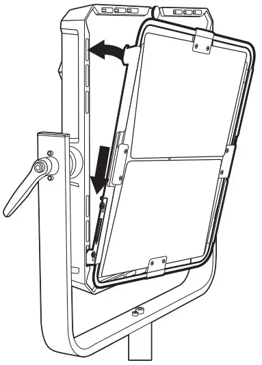 Attaching the Barn doors